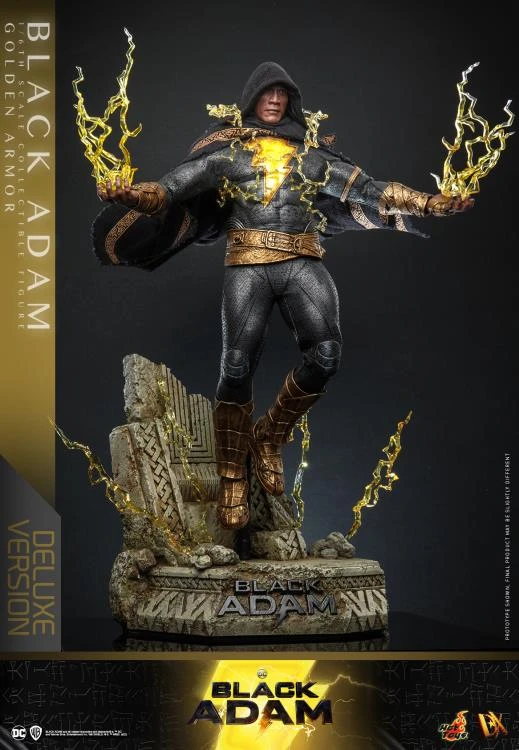 Hot Toys 1/6th Scale Black Adam (Gold Armour) Deluxe Version 6 Hot Toys 1/6th Scale Black Adam (Gold Armour) Deluxe Version - Image 4