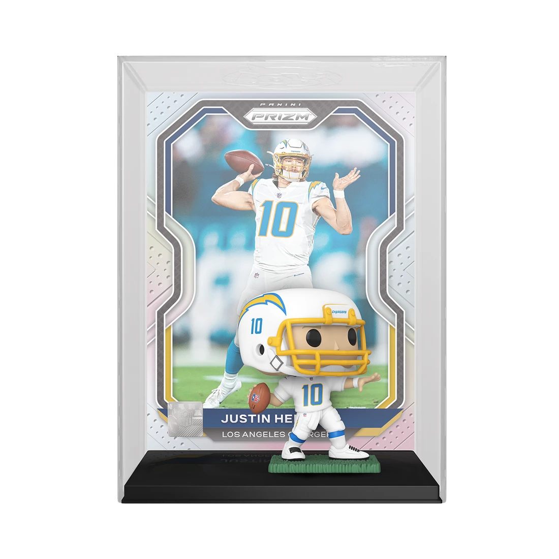 Justin Herbert NFL Los Angeles Chargers Trading Card Funko Pop! Vinyl Figure *Exclusive 4 Justin Herbert NFL Los Angeles Chargers Trading Card Funko Pop! Vinyl Figure *Exclusive - Image 2