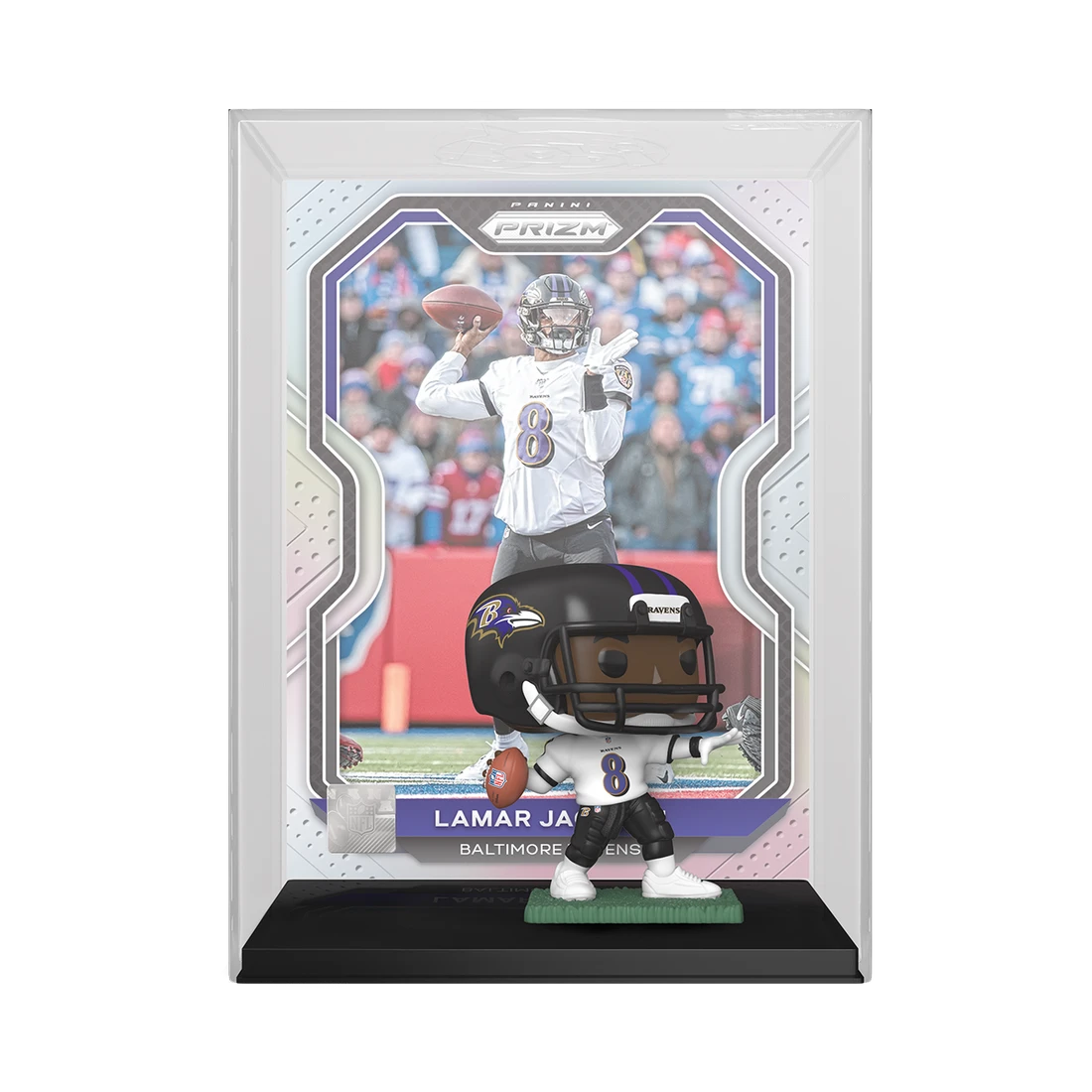 Lamar Jackson NFL Baltimore Ravens Trading Card Funko Pop! Vinyl Figure *Exclusive 4 Lamar Jackson NFL Baltimore Ravens Trading Card Funko Pop! Vinyl Figure *Exclusive - Image 2