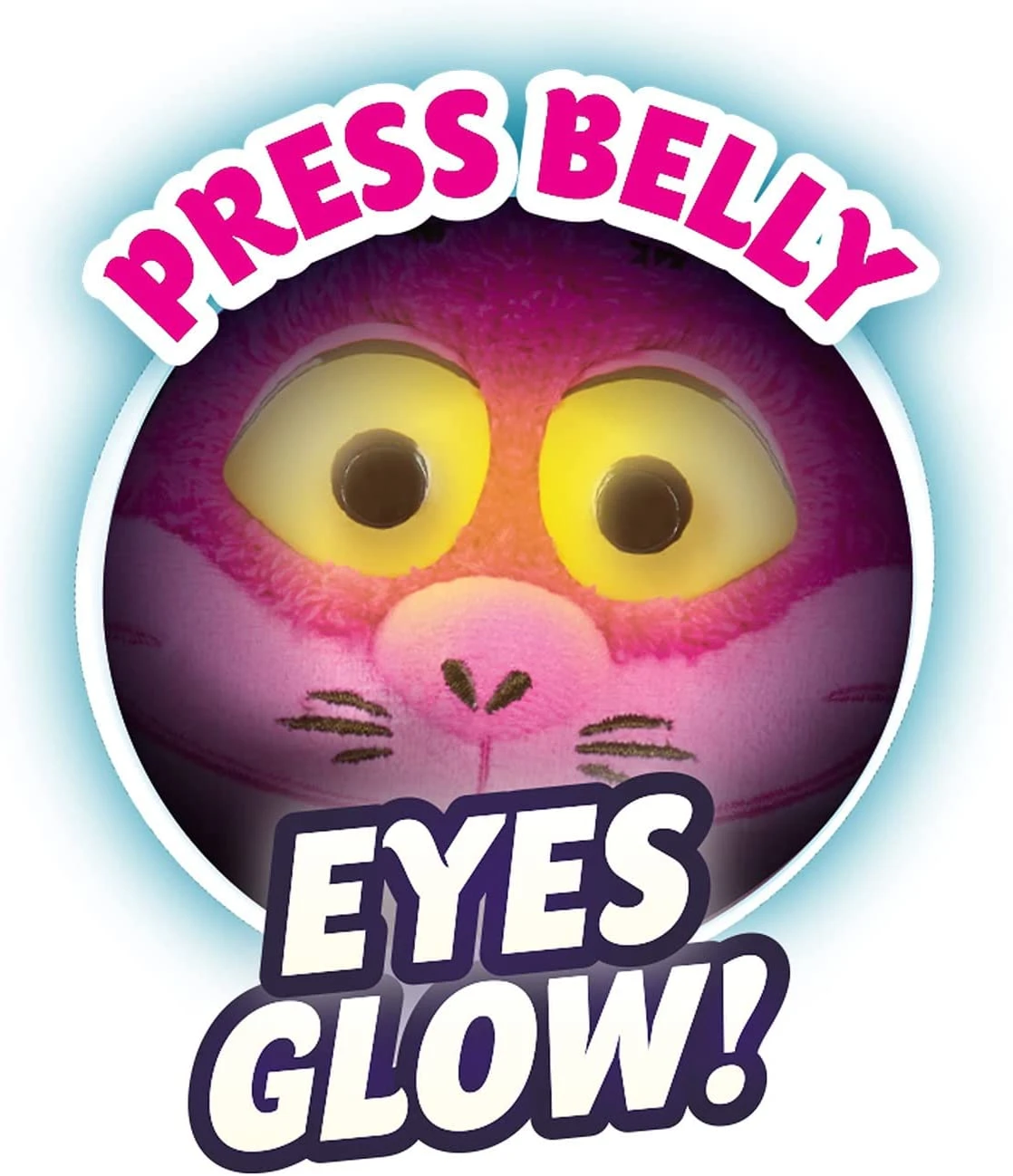 Disney Junior Alice’s Wonderland Bakery Chat & Glow Cheshire Cat Plush 6 Disney Junior Alice’s Wonderland Bakery Chat & Glow Cheshire Cat Plush - Image 4