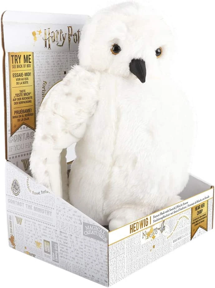 Official Harry Potter Hedwig Plush Toy 3 Official Harry Potter Hedwig Plush Toy
