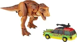 Transformers Collaborative Jurassic Park Mash-Up, Tyrannocon Rex & Autobot JP93