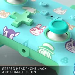 PowerA Enhanced Wired Animal Crossing Controller For Nintendo Switch -Toy Sale Store 61wZbco0A8L. AC SL1500