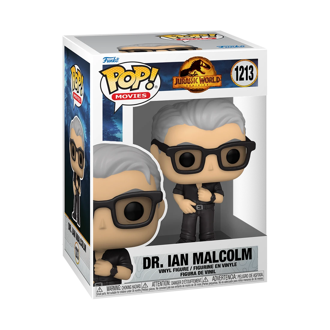Jurassic World Dominion Dr Ian Malcolm Pop! Vinyl Figure 3 Jurassic World Dominion Dr Ian Malcolm Pop! Vinyl Figure
