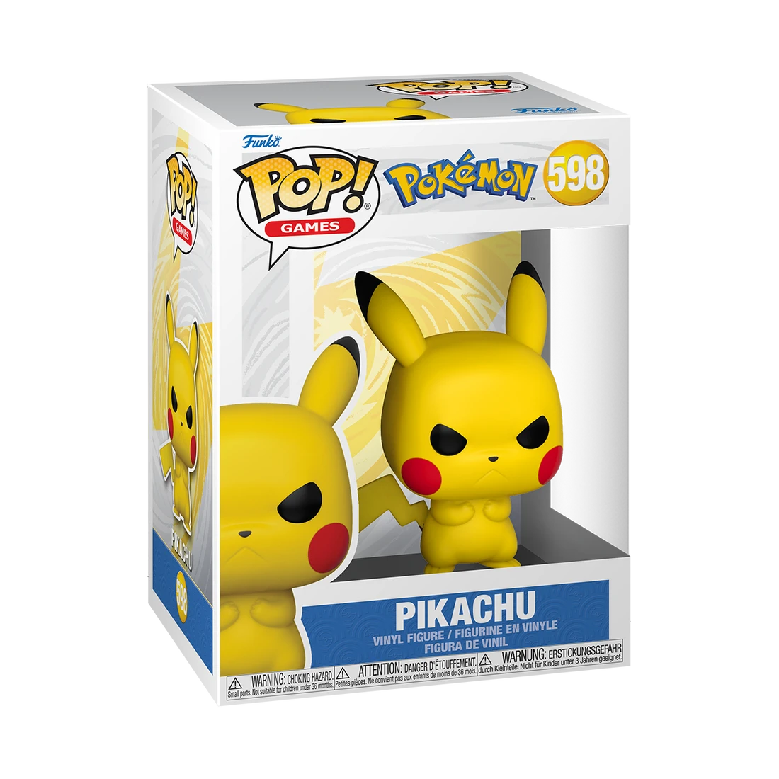 Grumpy Pikachu Pokemon Funko Pop! Vinyl Figure