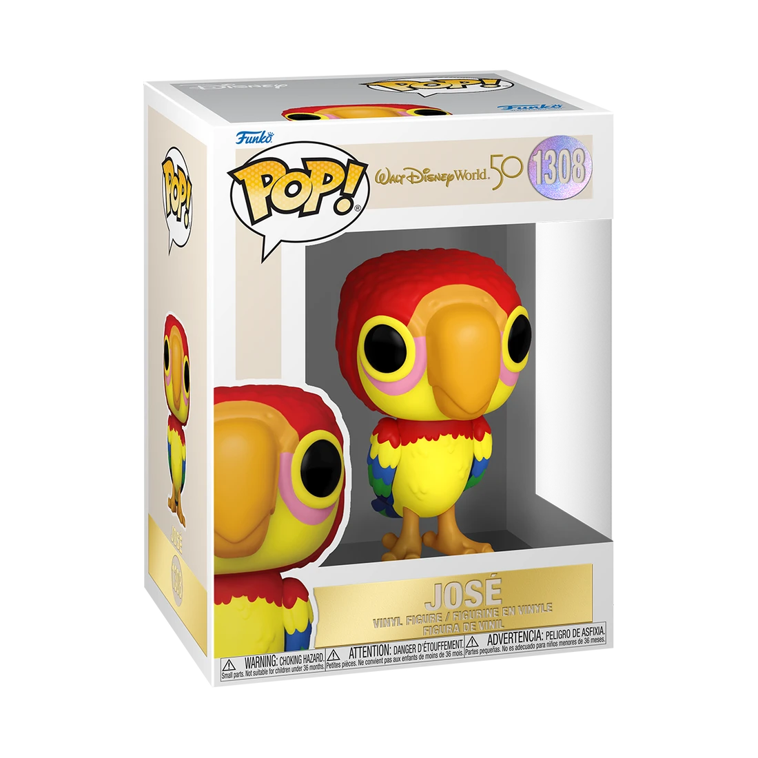 Walt Disney World 50th José Carioca Funko Pop! Vinyl 5 Walt Disney World 50th José Carioca Funko Pop! Vinyl - Image 3