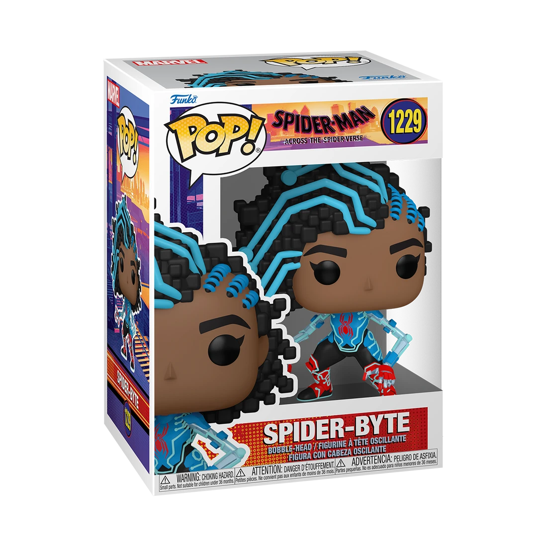 Spider-Byte Spider-Man Across The Spider-Verse Funko Pop! Vinyl Figure 3 Spider-Byte Spider-Man Across The Spider-Verse Funko Pop! Vinyl Figure