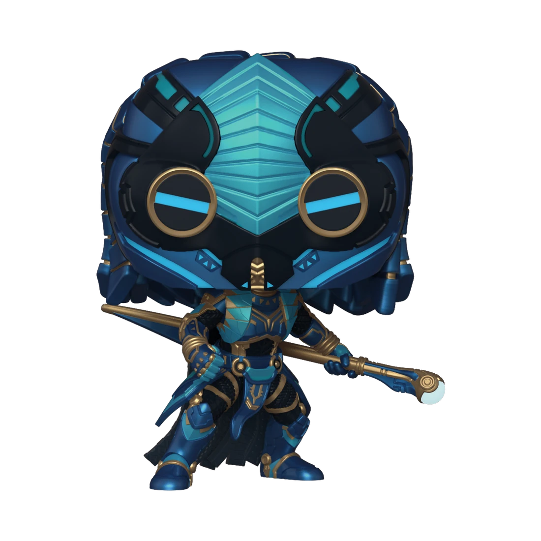 Marvel Black Panther Wakanda Forever Okoye (Midnight Angel) Funko Pop! Vinyl 4 Marvel Black Panther Wakanda Forever Okoye (Midnight Angel) Funko Pop! Vinyl - Image 2