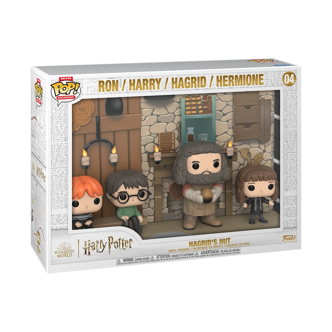 Harry Potter Hagrid's Hut Deluxe Funko Pop! Vinyl Moment With Case 3 Harry Potter Hagrid's Hut Deluxe Funko Pop! Vinyl Moment With Case
