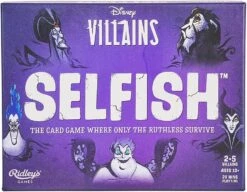 Chronicle Books Selfish Disney Villains Edition Strategy Card Game