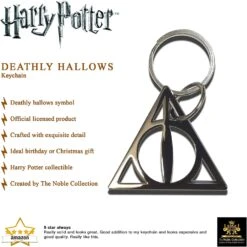 Harry Potter Officially Licensed Deathly Hallows Keychain -Toy Sale Store 71bKOjlrnLL. AC SL1500