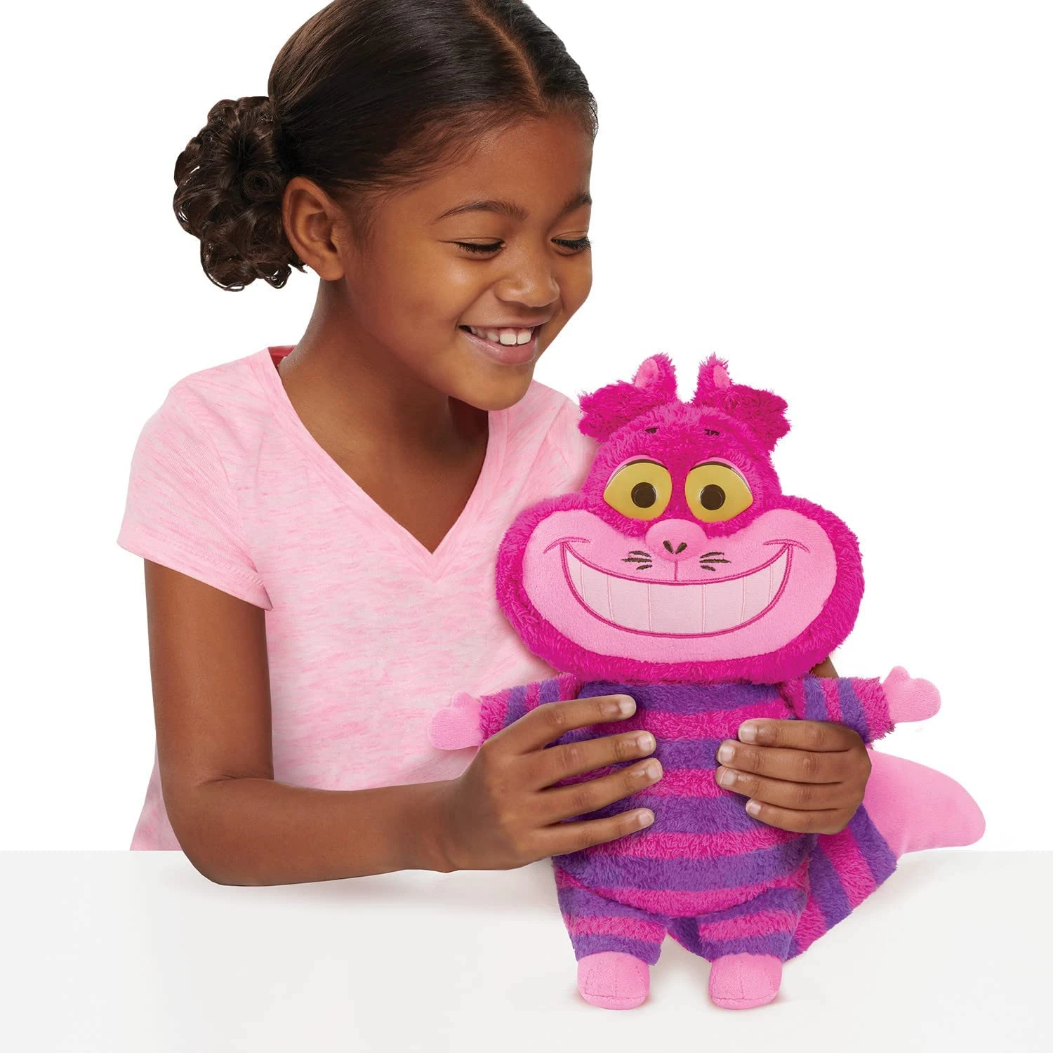 Disney Junior Alice’s Wonderland Bakery Chat & Glow Cheshire Cat Plush 5 Disney Junior Alice’s Wonderland Bakery Chat & Glow Cheshire Cat Plush - Image 3