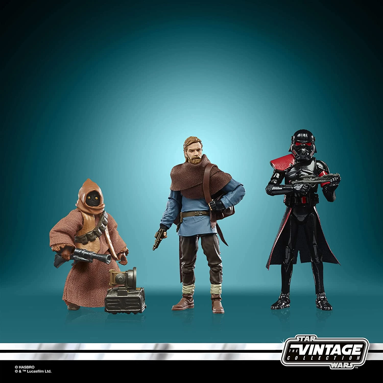 Star Wars The Vintage Collection Obi-Wan Kenobi 3 Pack - USA Exclusive * Sign Up For Our Restock Email To Show Your Interest 6 Star Wars The Vintage Collection Obi-Wan Kenobi 3 Pack - USA Exclusive * Sign Up For Our Restock Email To Show Your Interest - Image 4