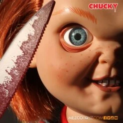 Chucky “Evil Face” 15" Scale Figure With Sound *Exclusive -Toy Sale Store 78002d