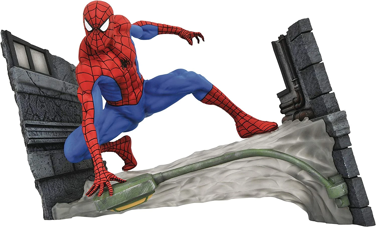 Diamond Select Marvel Gallery Spider-Man Webbing Comic PVC Diorama 3 Diamond Select Marvel Gallery Spider-Man Webbing Comic PVC Diorama