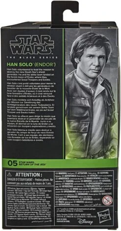 Hasbro Star Wars The Black Series 6" Han Solo (Return Of The Jedi) Figure -Toy Sale Store 81Bgz3tx2cL. AC SL1500