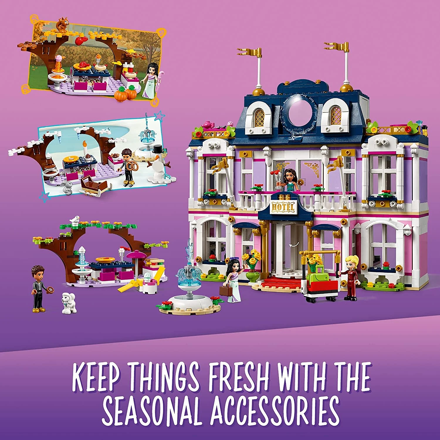 LEGO 41684 Friends Heartlake City Grand Hotel Dolls House Set 7 LEGO 41684 Friends Heartlake City Grand Hotel Dolls House Set - Image 5