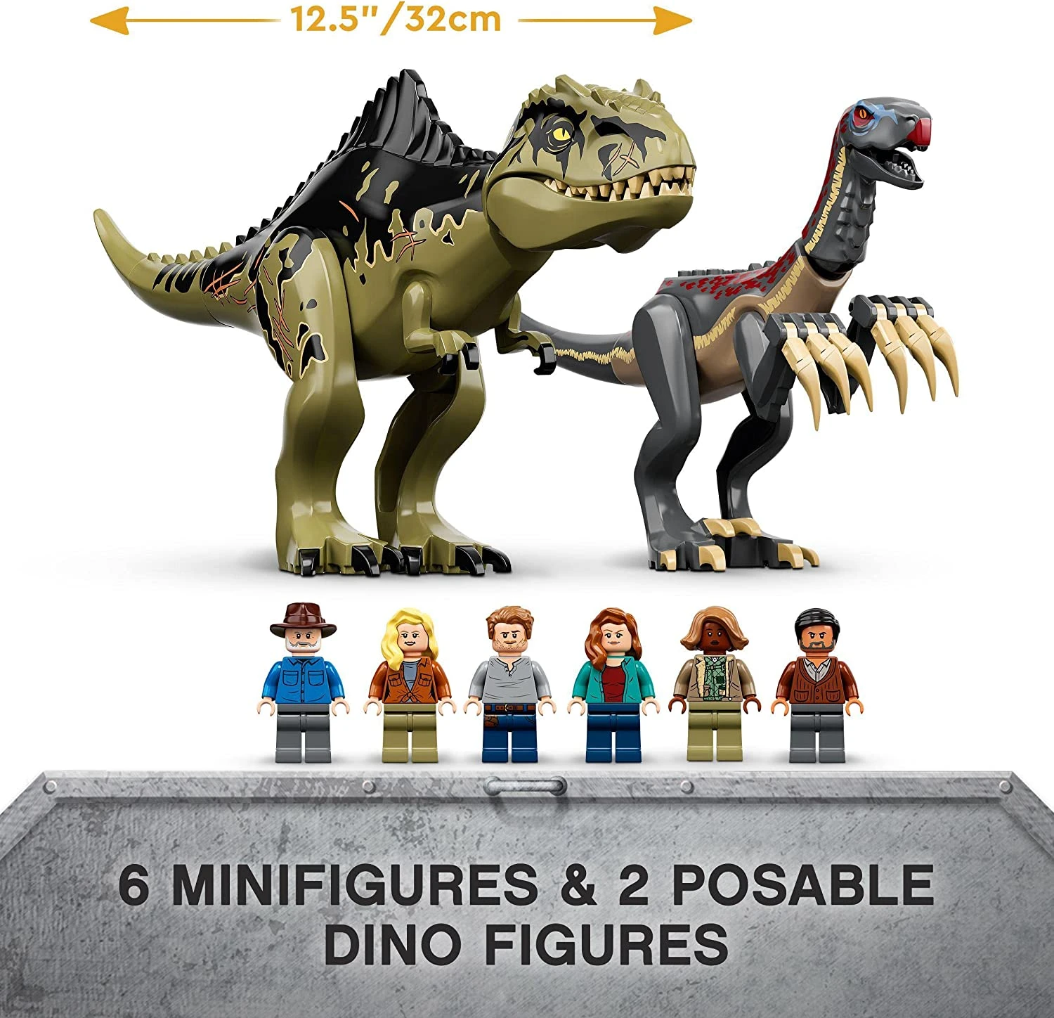 LEGO 76949 Jurassic World Giganotosaurus Attack Dinosaur Set 10 LEGO 76949 Jurassic World Giganotosaurus Attack Dinosaur Set - Image 8