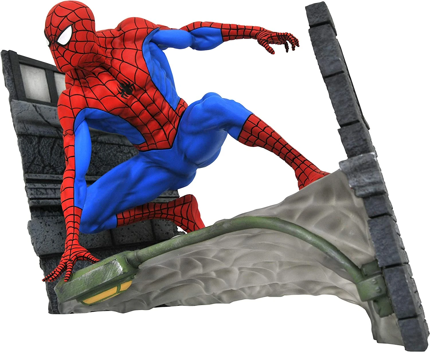 Diamond Select Marvel Gallery Spider-Man Webbing Comic PVC Diorama 5 Diamond Select Marvel Gallery Spider-Man Webbing Comic PVC Diorama - Image 3