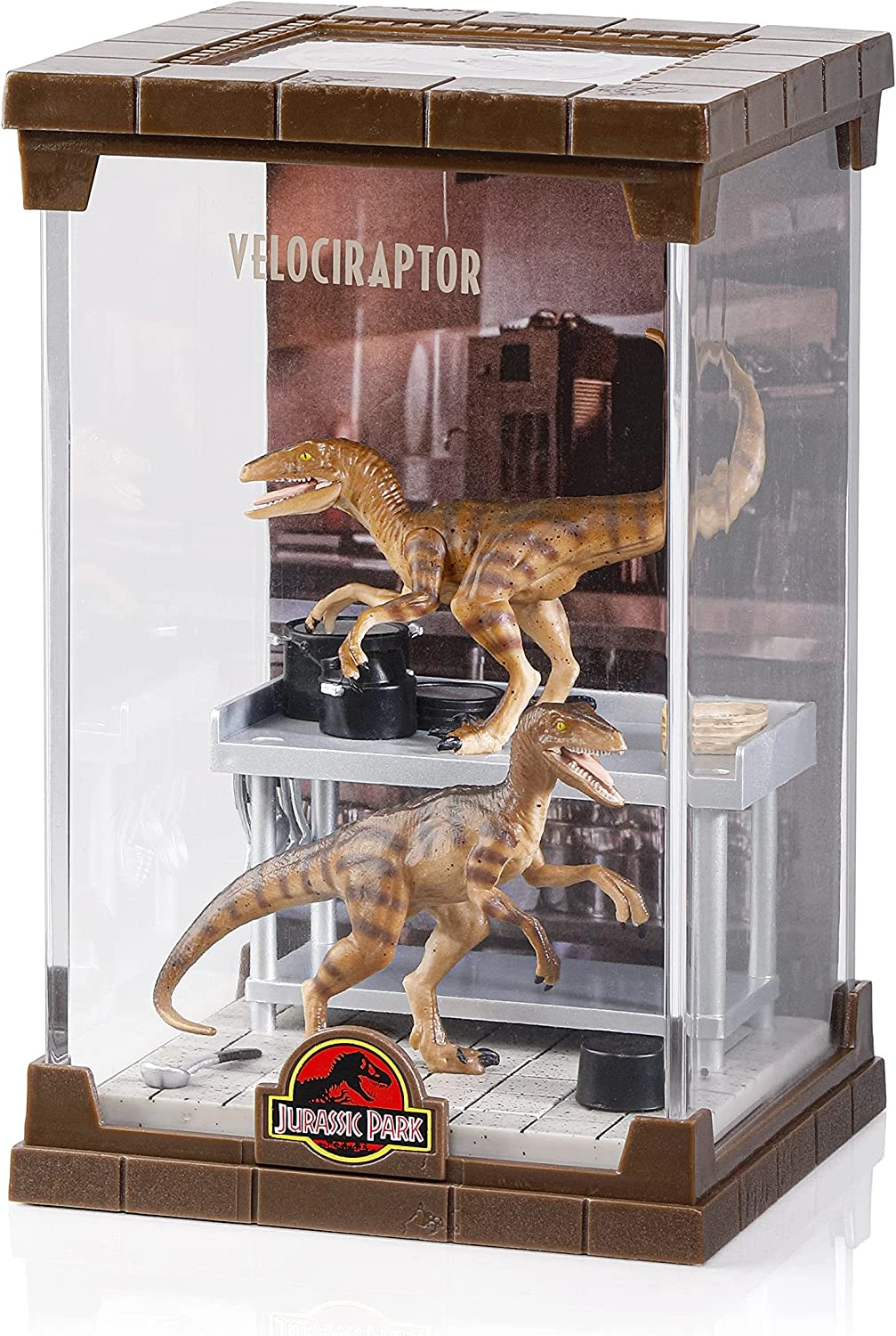 Jurassic Park Creature Diorama - Velociraptor 4 Jurassic Park Creature Diorama - Velociraptor - Image 2