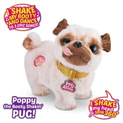 Pets Alive Poppy The Booty Shakin’Pug -Toy Sale Store 81gNLbaIILL b0a3f7ed dc2c 4855 a907 6b69b10eb193