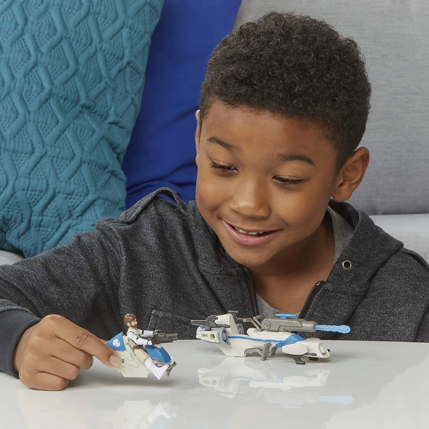 Star Wars Mission Fleet Obi Wan Kenobi With Barc Speeder 7 Star Wars Mission Fleet Obi Wan Kenobi With Barc Speeder - Image 5