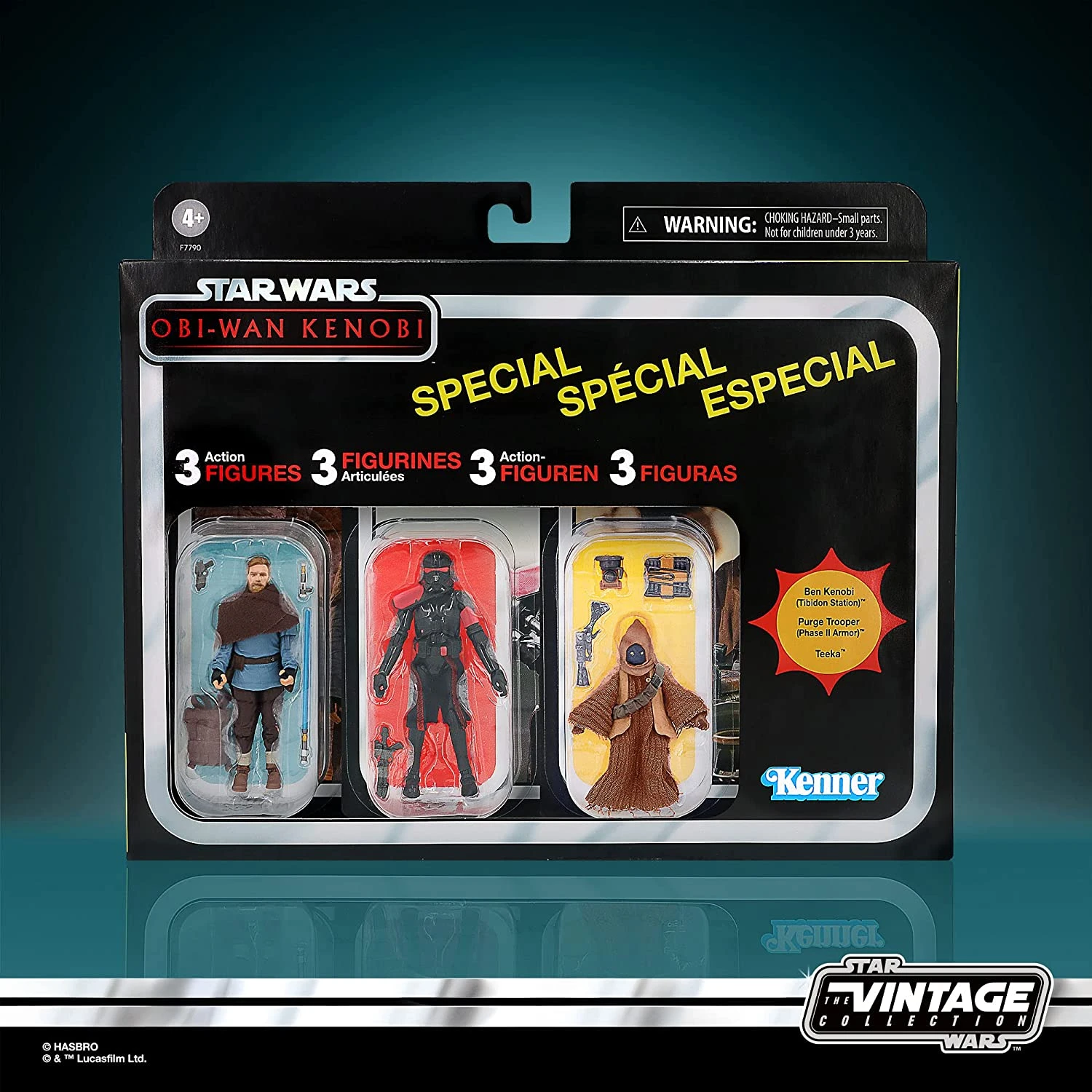 Star Wars The Vintage Collection Obi-Wan Kenobi 3 Pack - USA Exclusive * Sign Up For Our Restock Email To Show Your Interest 3 Star Wars The Vintage Collection Obi-Wan Kenobi 3 Pack - USA Exclusive * Sign Up For Our Restock Email To Show Your Interest