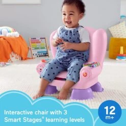 Fisher-Price Laugh & Learn Smart Stages Pink Chair -Toy Sale Store 81n2ALXdKxL. AC SL1500