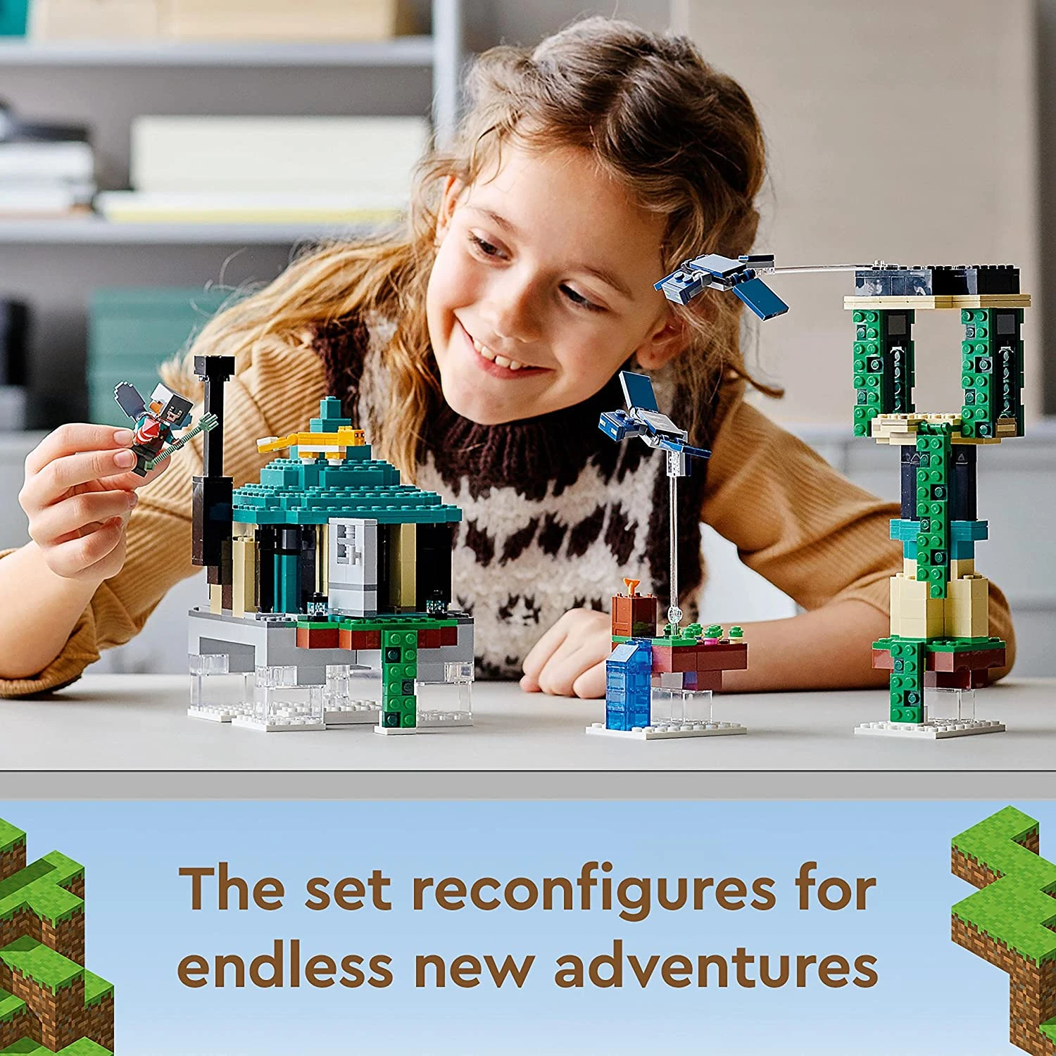 LEGO Minecraft 21173 The Sky Tower Building Set 6 LEGO Minecraft 21173 The Sky Tower Building Set - Image 4