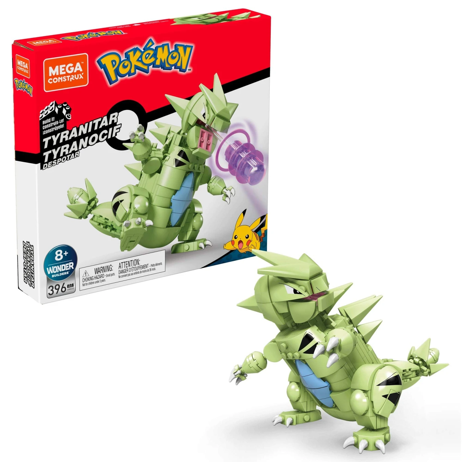 Mega Construx Pokémon Tyranitar 3 Mega Construx Pokémon Tyranitar