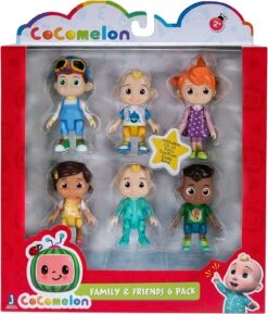 New Products 15 CoComelon Family & Friends 6 Figure Pack