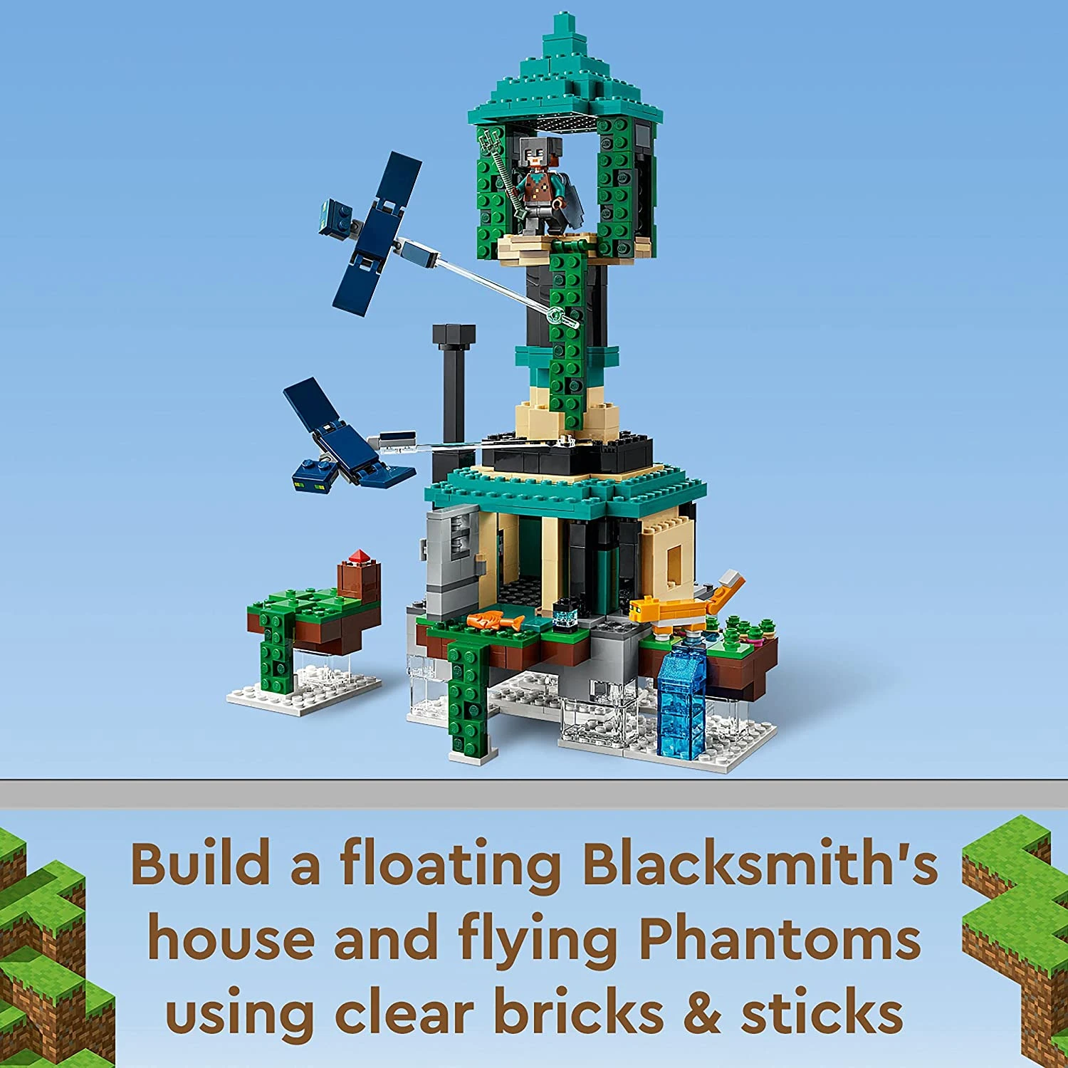 LEGO Minecraft 21173 The Sky Tower Building Set 9 LEGO Minecraft 21173 The Sky Tower Building Set - Image 7