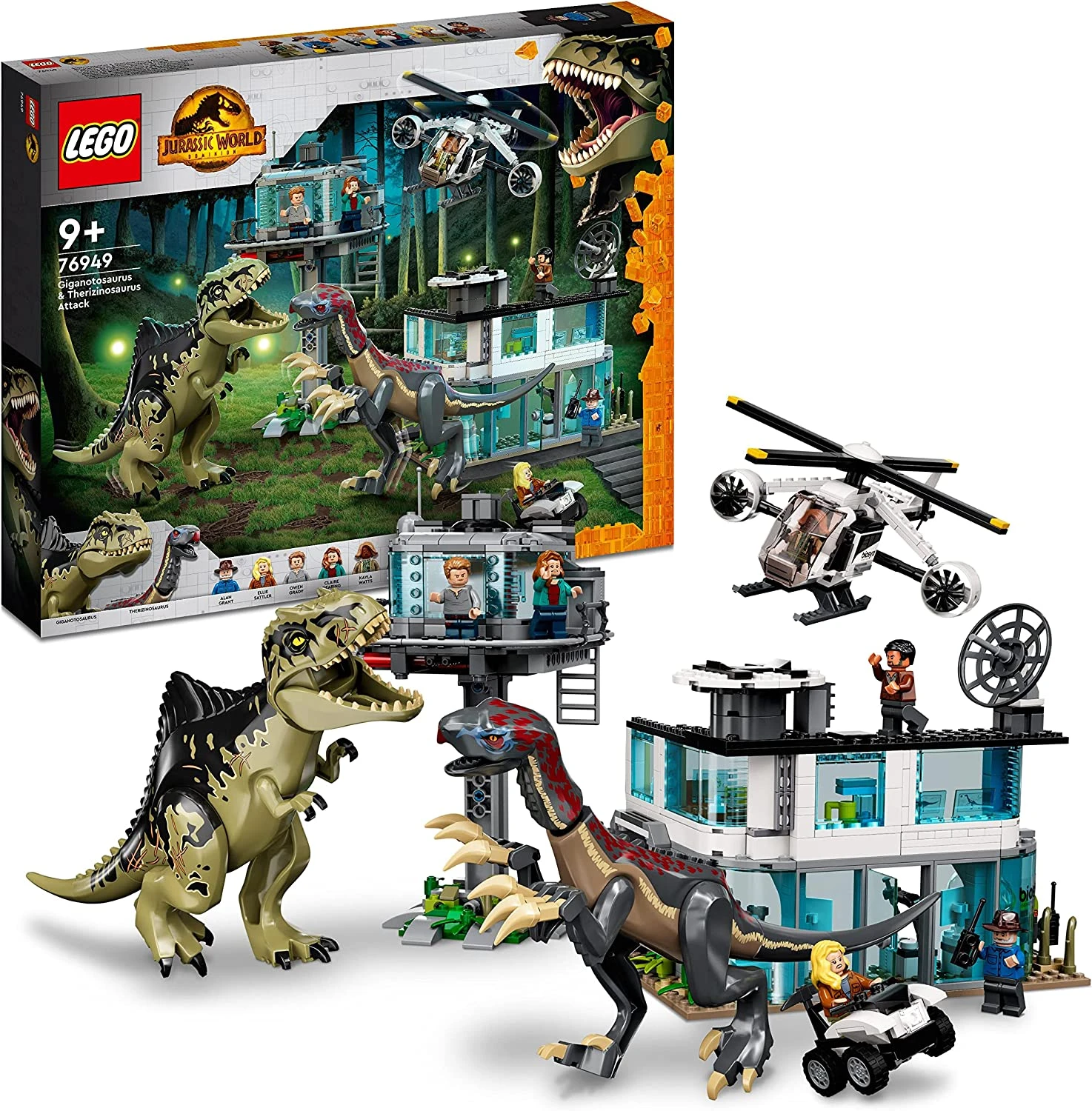 LEGO 76949 Jurassic World Giganotosaurus Attack Dinosaur Set 3 LEGO 76949 Jurassic World Giganotosaurus Attack Dinosaur Set