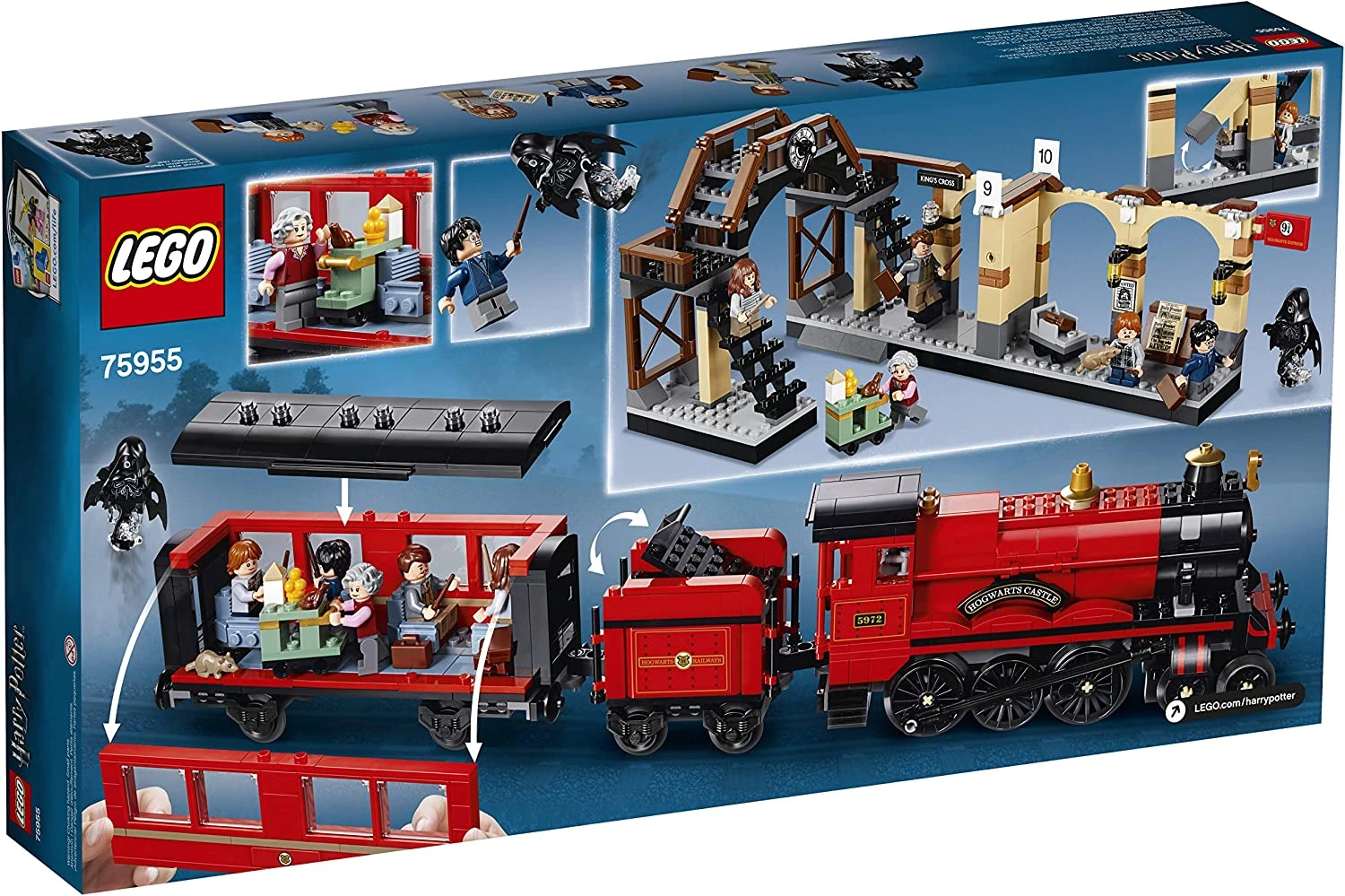LEGO 75955 Harry Potter: Hogwarts Express Train Set 4 LEGO 75955 Harry Potter: Hogwarts Express Train Set - Image 2