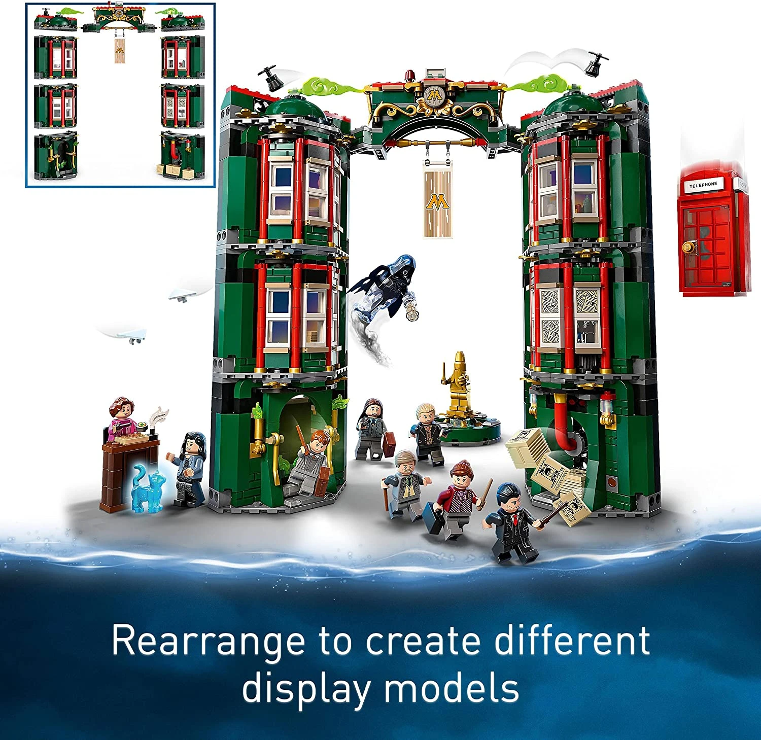 LEGO 76403 Harry Potter The Ministry Of Magic Modular Set 10 LEGO 76403 Harry Potter The Ministry Of Magic Modular Set - Image 8