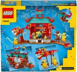 LEGO Minions: Kung Fu Battle Building Set With Dragon 75550 -Toy Sale Store 91xvC yFZPS. AC SL1500