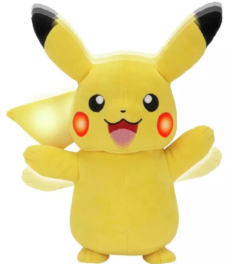 Pokémon Electric Charge Pikachu Interactive Plush