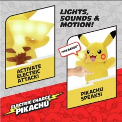 Pokémon Electric Charge Pikachu Interactive Plush -Toy Sale Store 9463356 R Z004A