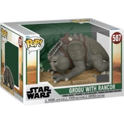 Star Wars The Book Of Boba Fett Grogu With Rancor Jumbo Funko Pop! Vinyl Figure *Infinity Collectables Exclusive