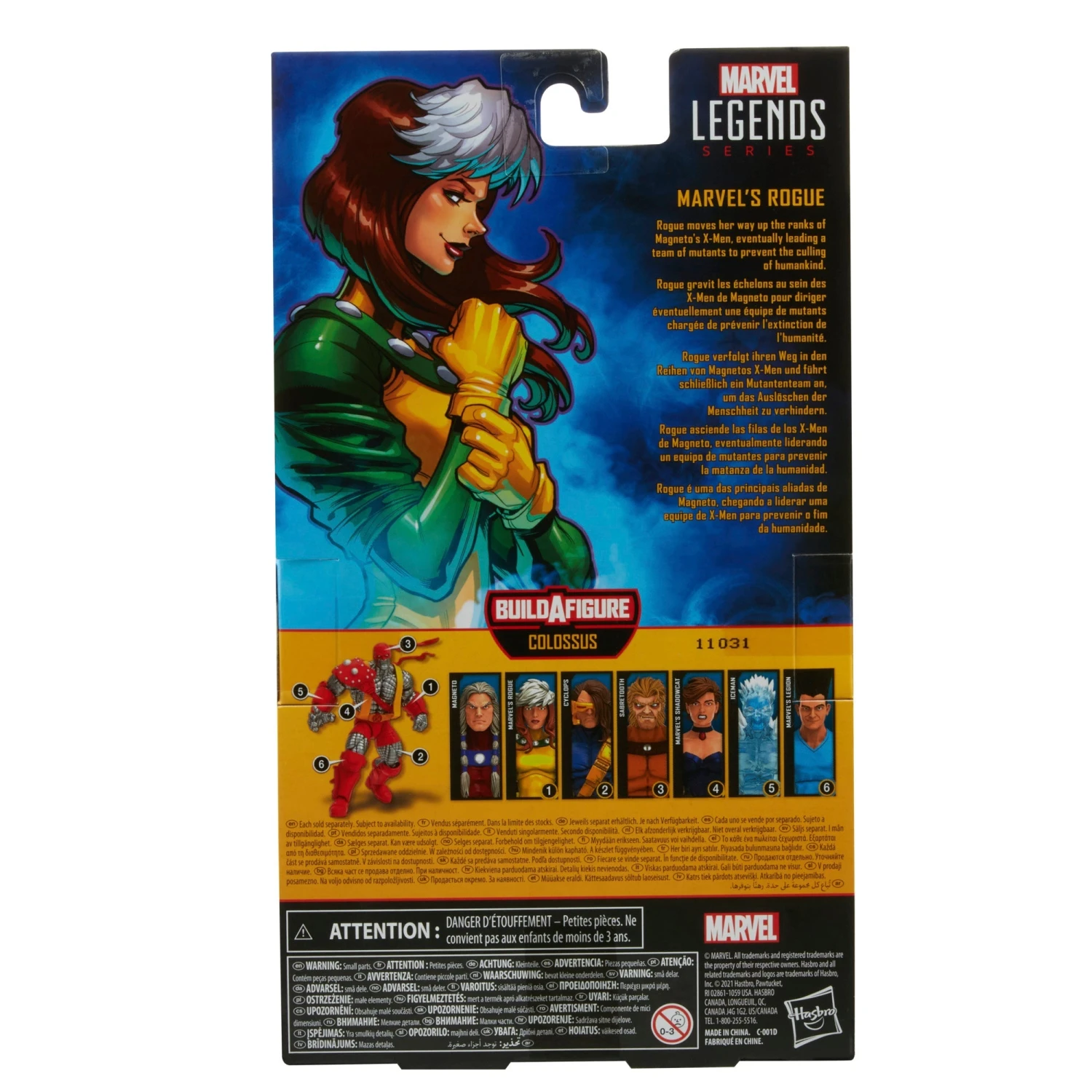 Hasbro Marvel Legends Series Rogue Action Figure 5 Hasbro Marvel Legends Series Rogue Action Figure - Image 3