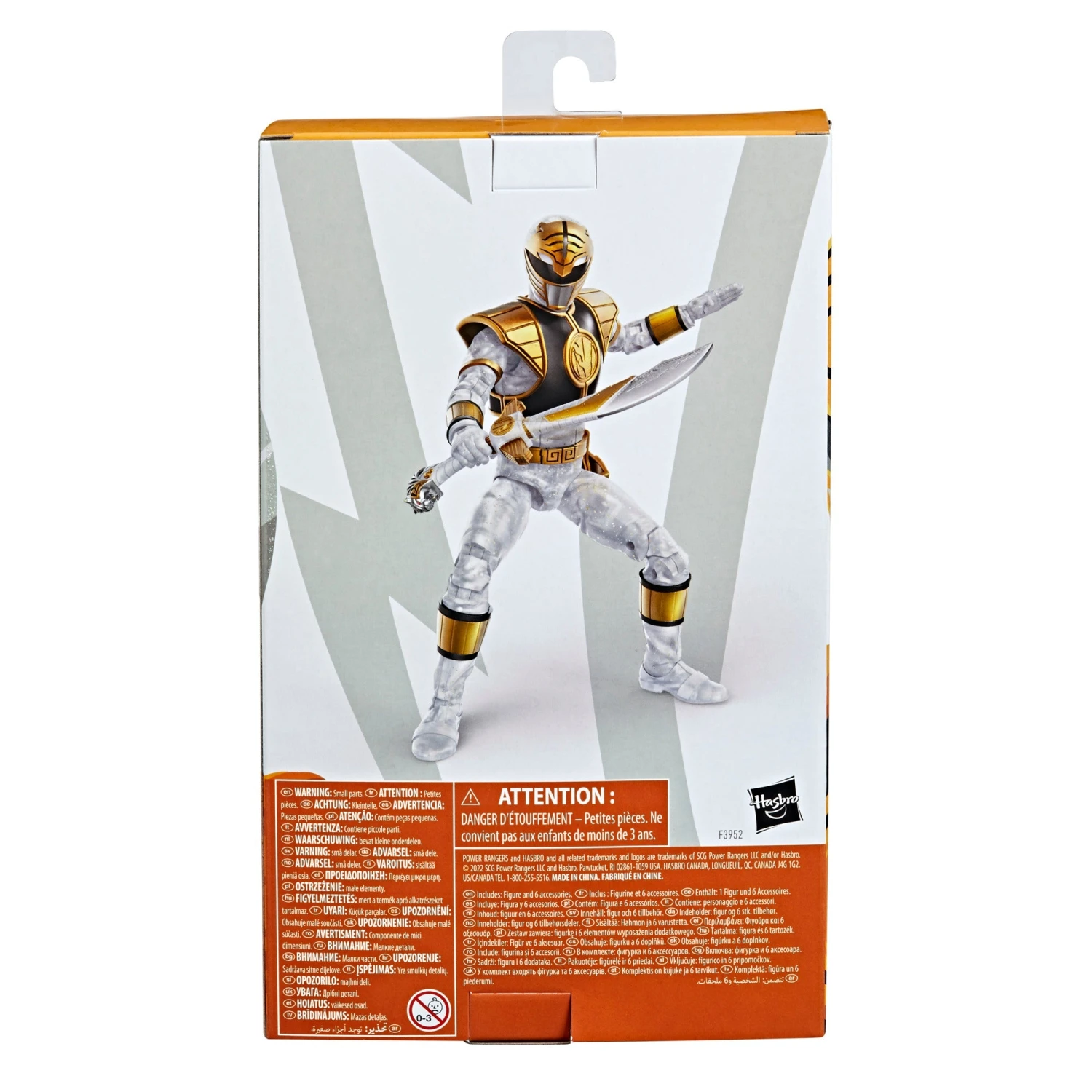 Power Rangers Lightning Collection Mighty Morphin Metallic White Ranger *Exclusive 16 Power Rangers Lightning Collection Mighty Morphin Metallic White Ranger *Exclusive - Image 14