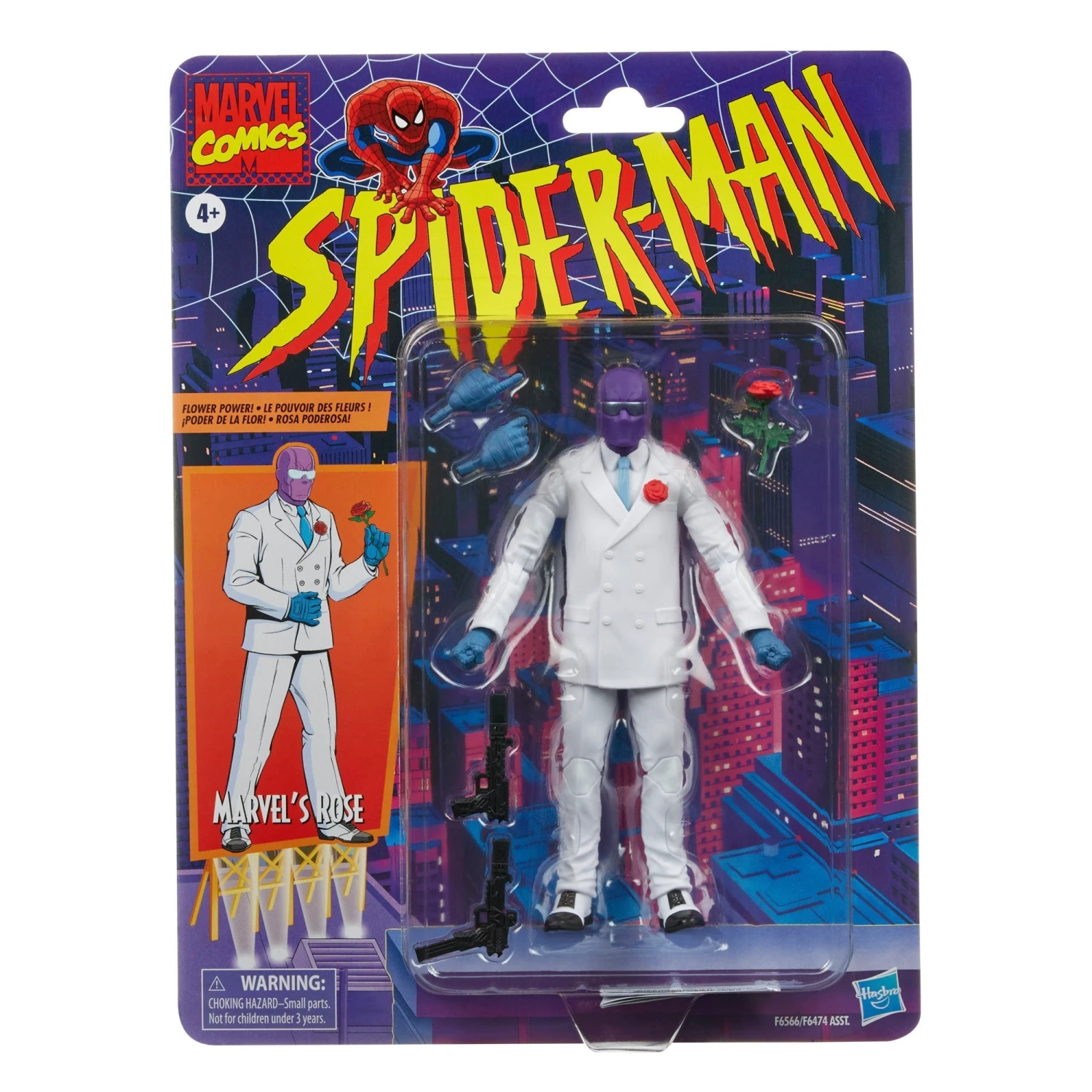 Marvel Legends Retro Spider-Man Marvel's Rose 3 Marvel Legends Retro Spider-Man Marvel's Rose