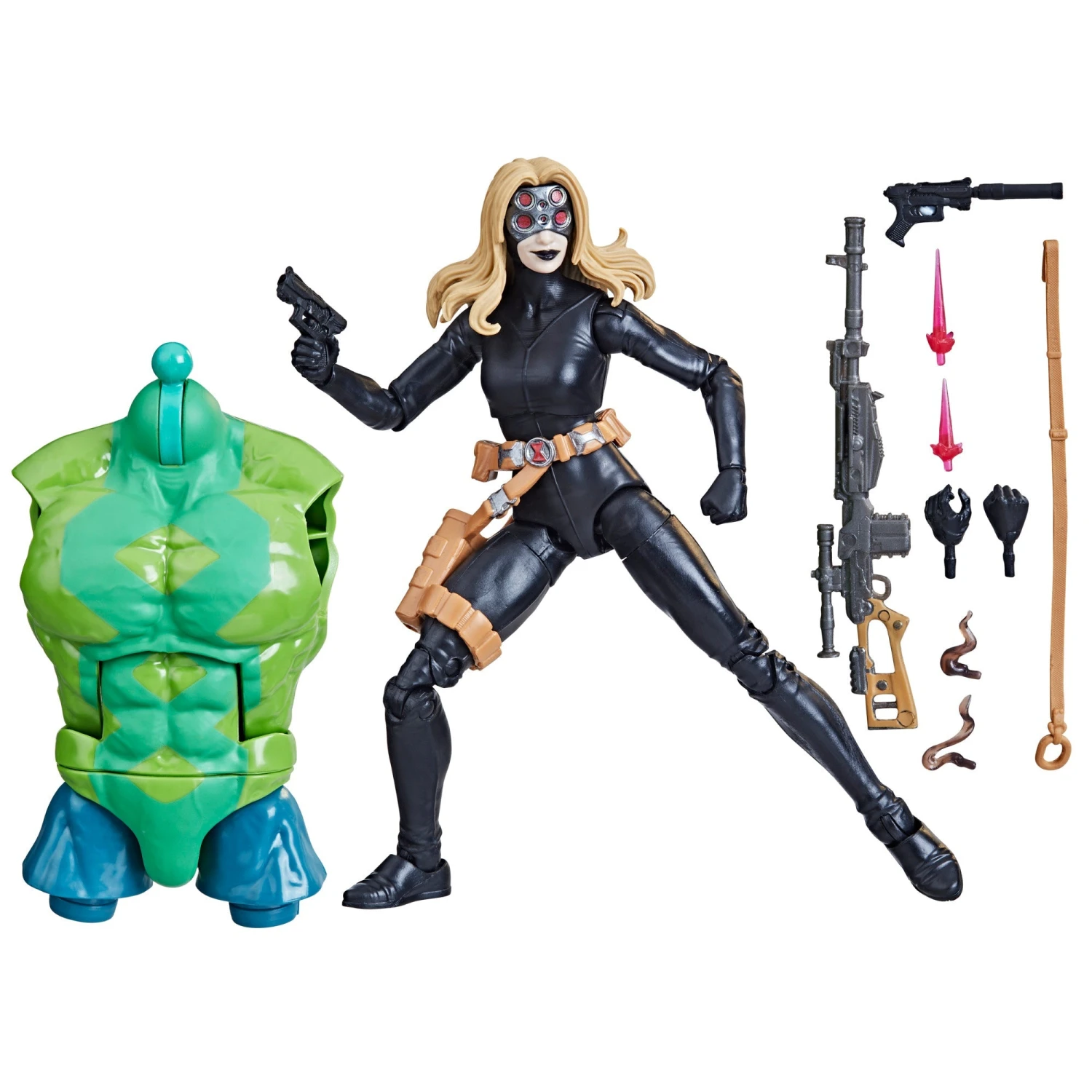 Marvel Legends Series Yelena Belova Black Widow Classic Comic Action Figure 4 Marvel Legends Series Yelena Belova Black Widow Classic Comic Action Figure - Image 2