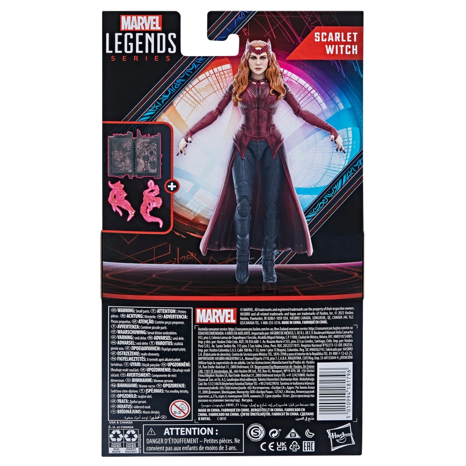 Marvel Legends Series Scarlet Witch 18 Marvel Legends Series Scarlet Witch - Image 16