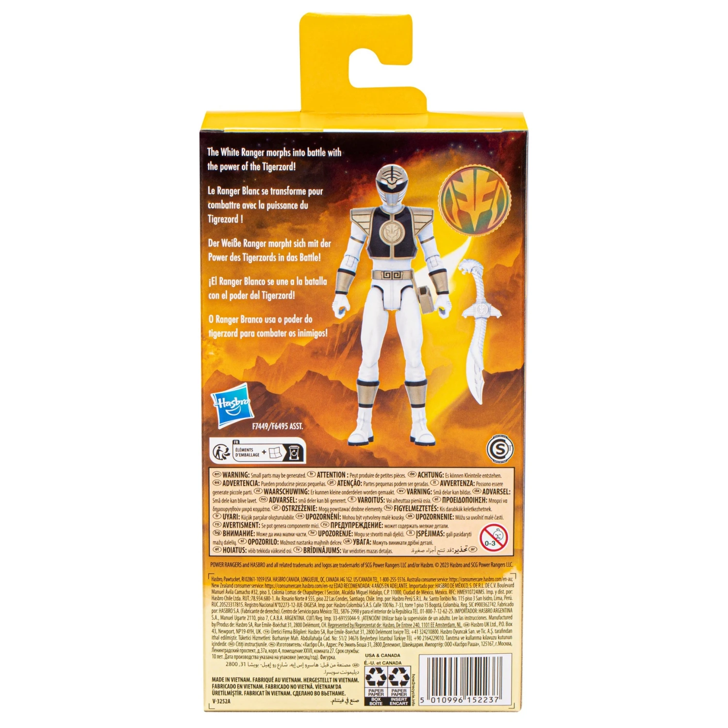 Power Rangers Mighty Morphin White Ranger 8 Power Rangers Mighty Morphin White Ranger - Image 6