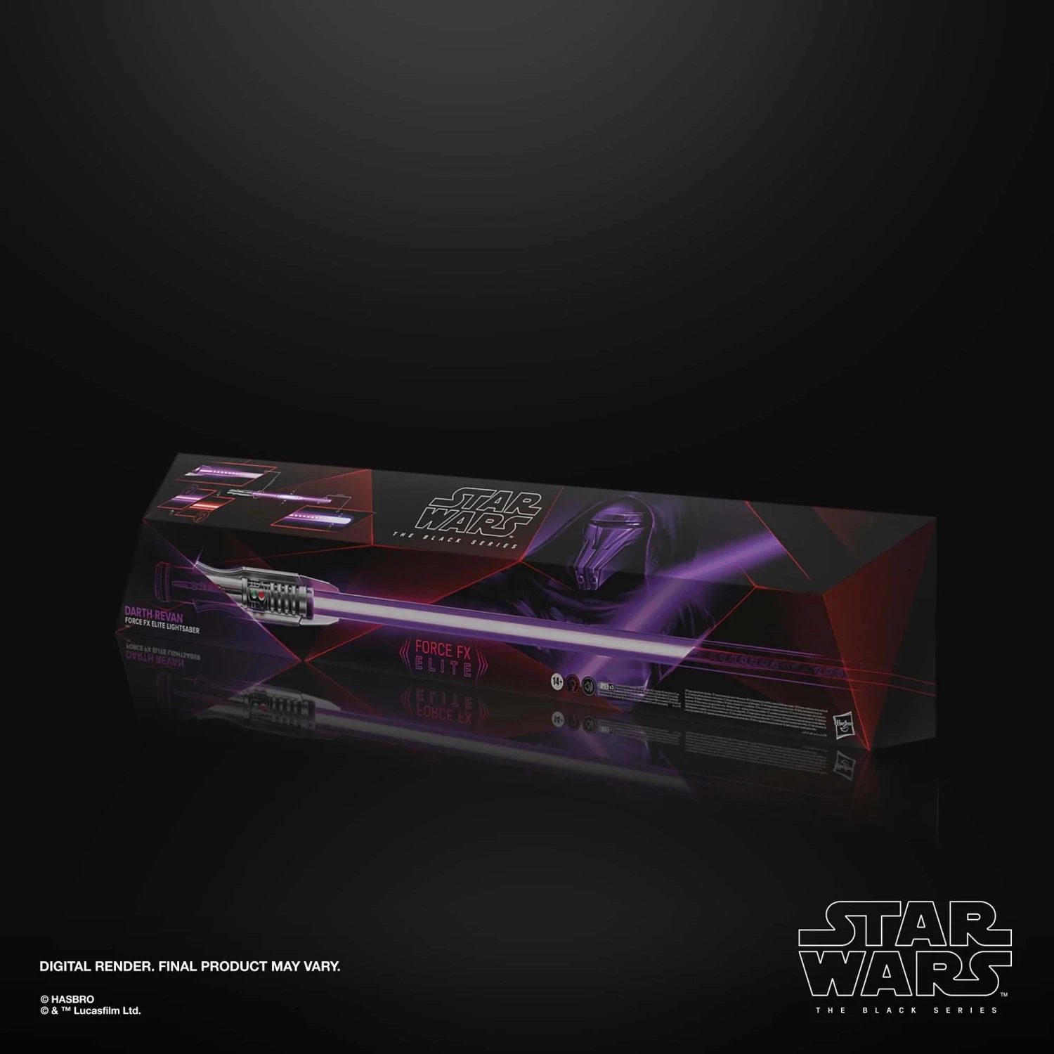 Hasbro Star Wars The Black Series Darth Revan Force FX Elite Electronic Lightsaber 6 Hasbro Star Wars The Black Series Darth Revan Force FX Elite Electronic Lightsaber - Image 4