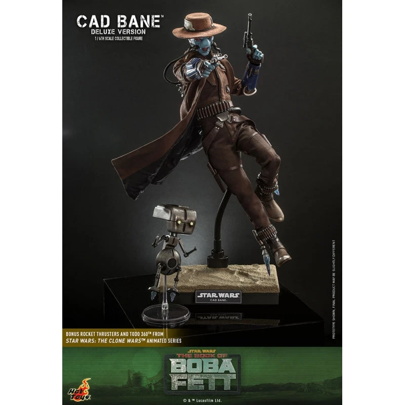 Hot Toys Star Wars 1/6 Scale The Book Of Boba Fett Action Figure - Cad Bane (Deluxe Version) 12 Hot Toys Star Wars 1/6 Scale The Book Of Boba Fett Action Figure - Cad Bane (Deluxe Version) - Image 10