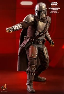 Hot Toys The Mandalorian 1/6 The Mandalorian (Beskar Armour) And The Child Deluxe Version -Toy Sale Store PD15845201592Sx