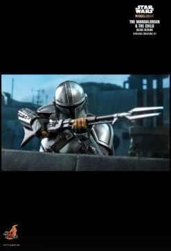 Hot Toys The Mandalorian 1/6 The Mandalorian (Beskar Armour) And The Child Deluxe Version -Toy Sale Store PD1584520172Kzl