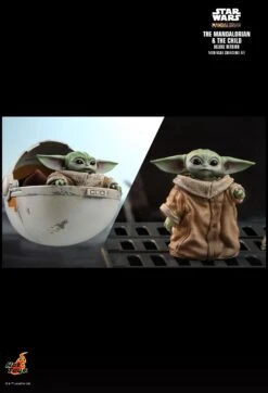 Hot Toys The Mandalorian 1/6 The Mandalorian (Beskar Armour) And The Child Deluxe Version -Toy Sale Store PD1584527587f0h